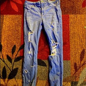 Hollister Home Ripped Jeans